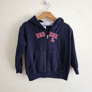 Unbranded Navy and Blue Hoodie